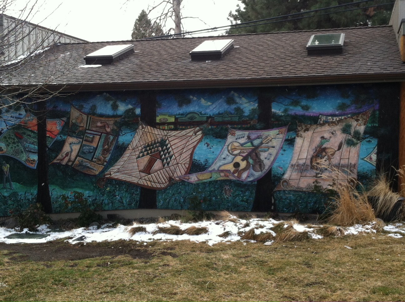 Jerry Werner - Barclay Park Mural