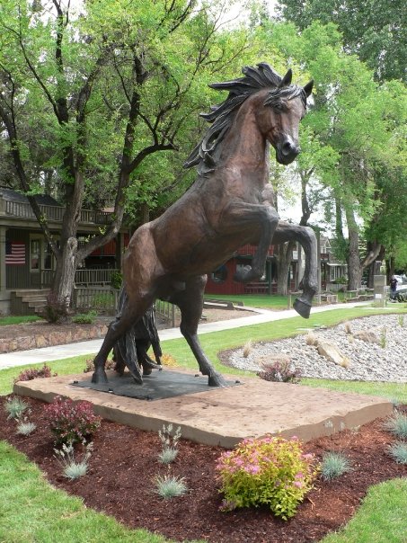 Lorenzo Ghigleiri Bronze Horse Sculpture